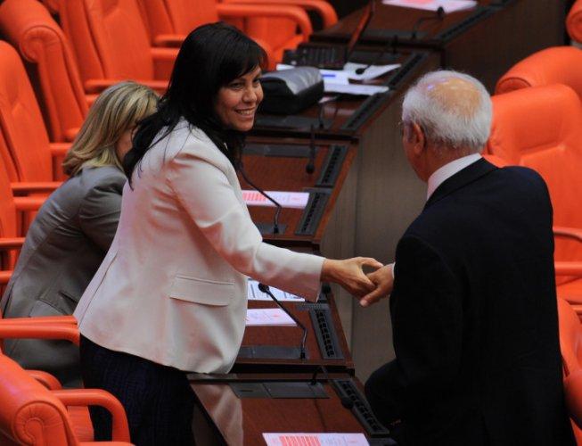 Nesrin Baytok kaset skandalı sonrası Meclis'te