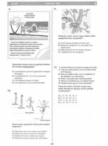 İşte SBS soruları