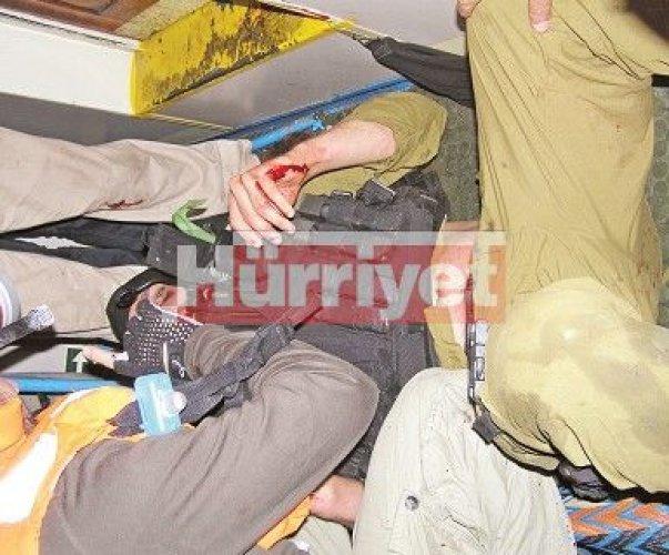 Gemi baskınında ağlayan İsrail komandoları