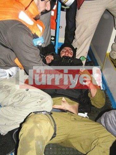 Gemi baskınında ağlayan İsrail komandoları