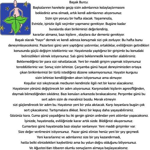 14 - 20 Haziran haftalık burç yorumları  - Resim 6