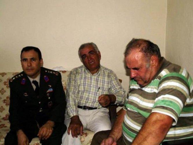 Şehitlerin baba evlerine ateş düştü