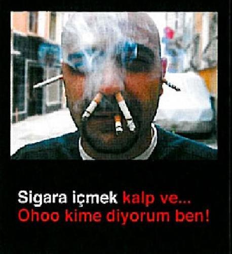 Sigarayı bıraktıran afişler