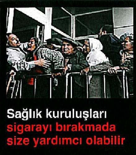 Sigarayı bıraktıran afişler