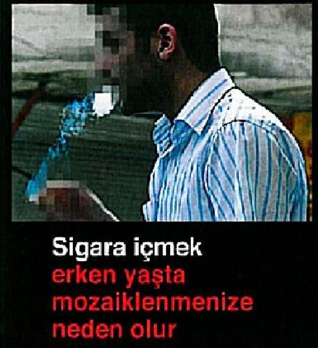 Sigarayı bıraktıran afişler