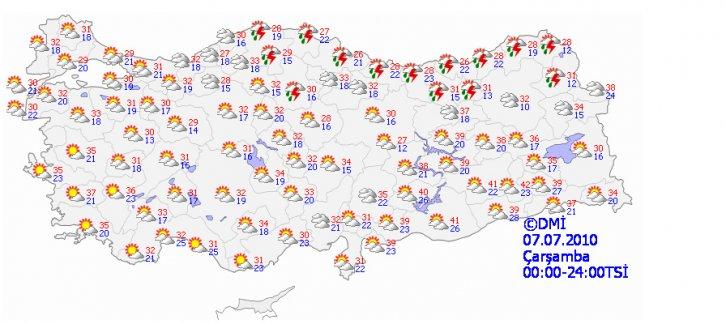 5-10 Temmuz hava tahmin raporu - Resim 3