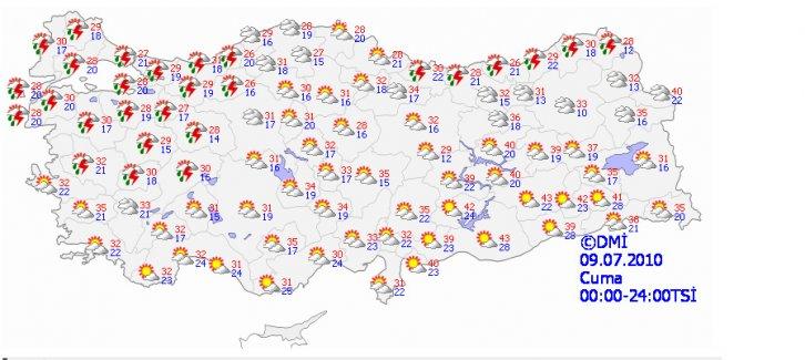 5-10 Temmuz hava tahmin raporu - Resim 5
