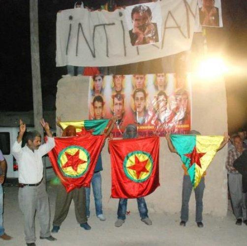 Teröristin cenazesi gösteriye dönüştü - Resim 5