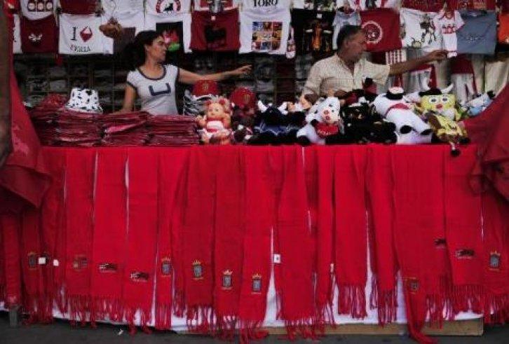 İspanya'da San Fermin Festivali Çılgın Görüntüler - Resim 73