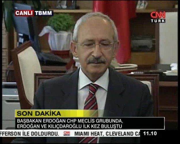 Erdoğan ve Kılıçdaroğlı buluşması 