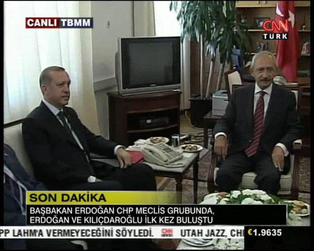 Erdoğan ve Kılıçdaroğlı buluşması 