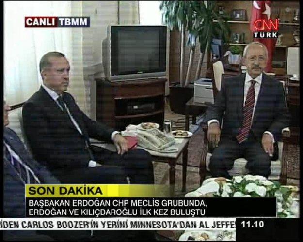 Erdoğan ve Kılıçdaroğlı buluşması 
