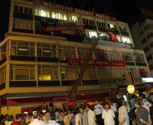 Aydın'da pankart gerginliği - Resim 7