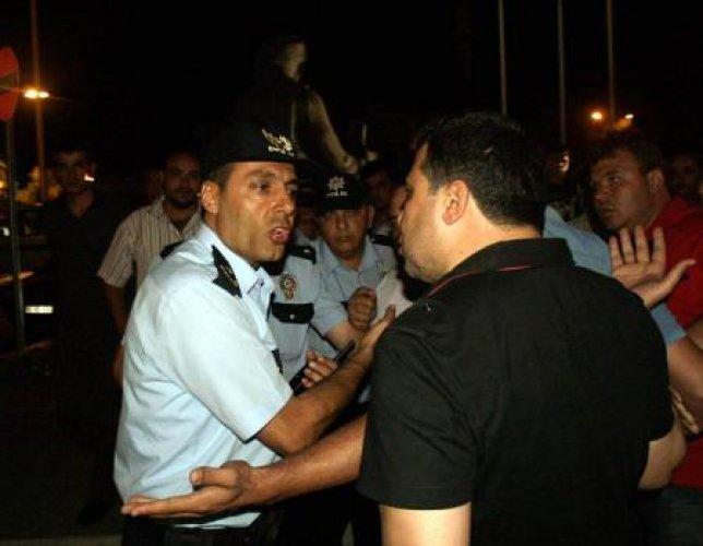 Aydın'da pankart gerginliği - Resim 8
