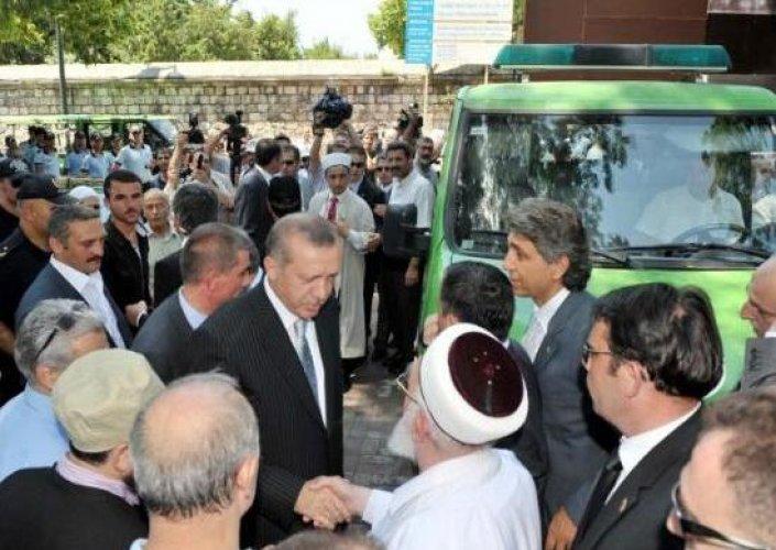 Osman Nami Osmanoğlu'nun cenazesi