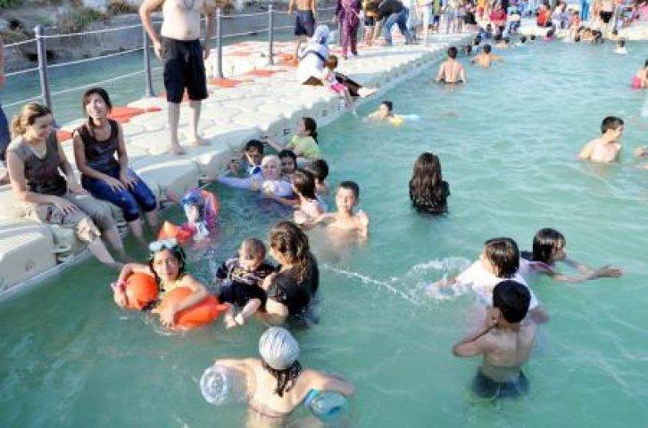 Adıyaman’da ‘Fırat Beach’ keyfi