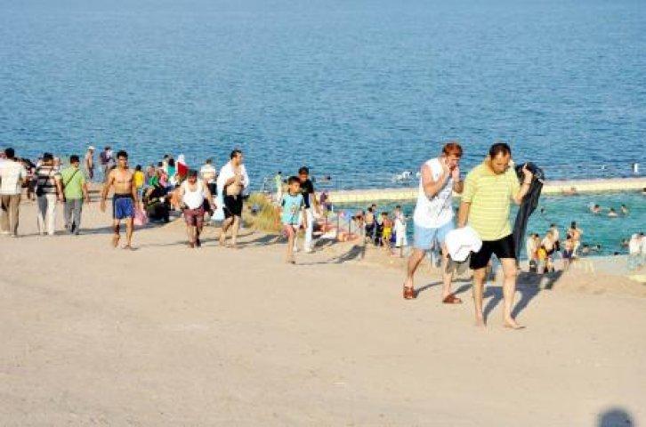 Adıyaman’da ‘Fırat Beach’ keyfi