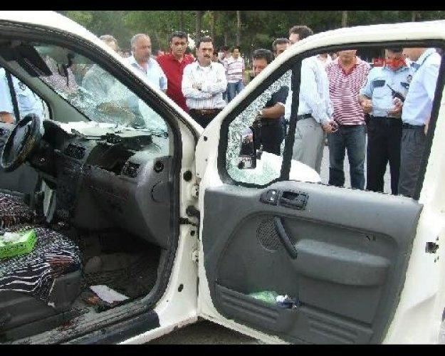 Hatay polis otosuna saldırı