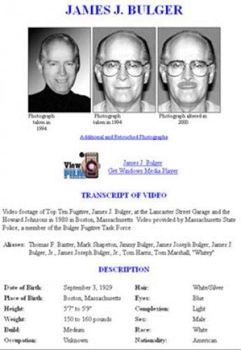 FBI'ın en çok arananlar listesi