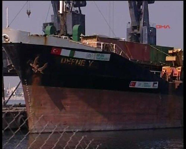 Mavi Marmara'da kanlı baskının izleri