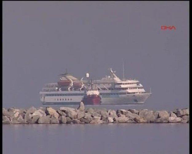 Mavi Marmara'da kanlı baskının izleri
