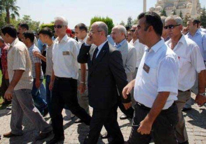Şehit cenazesinde çelenk gerginliği - Resim 16