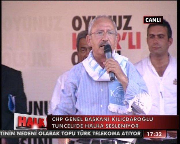 Kılıçdaroğlu Tunceli’de - Resim 1