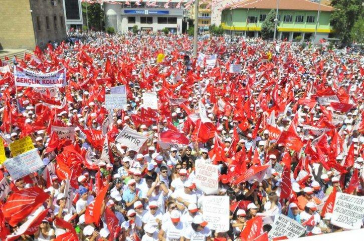 CHP- Denizli-Uşak-Isparta-Burdur-Afyon-Kütahya mitingleri - Resim 16