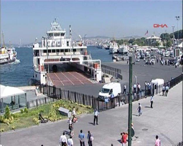 Arabalı vapurda şüpheli araç paniği - Resim 7