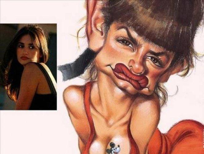 Ünlülerin karikatürleri