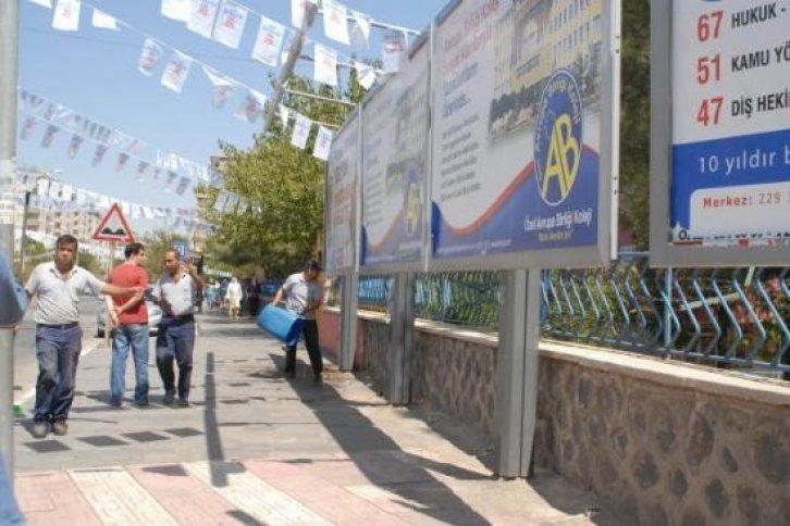 Diyarbakır'da Erdoğan için hazırlık - Resim 10