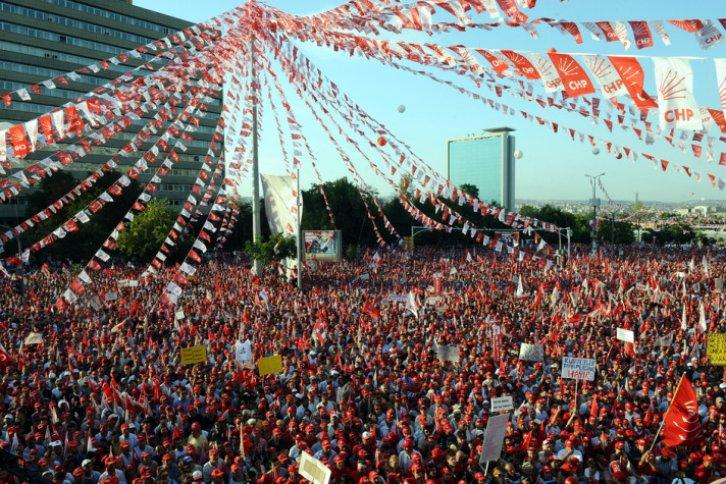 Kılıçdaroğlu Ankara mitinginden kareler - Resim 5