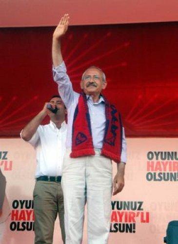Kılıçdaroğlu'nun Mersin'de giydiği gömlek 
