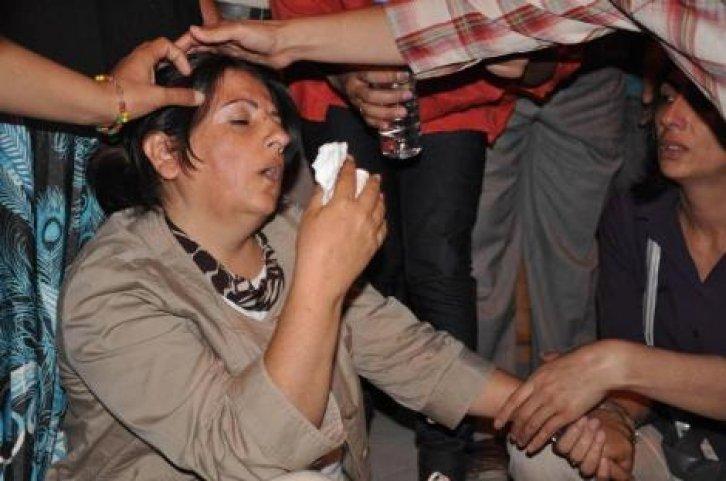Hakkari’de PKK’lının öldürülmesi Van’da protesto edildi - Resim 1