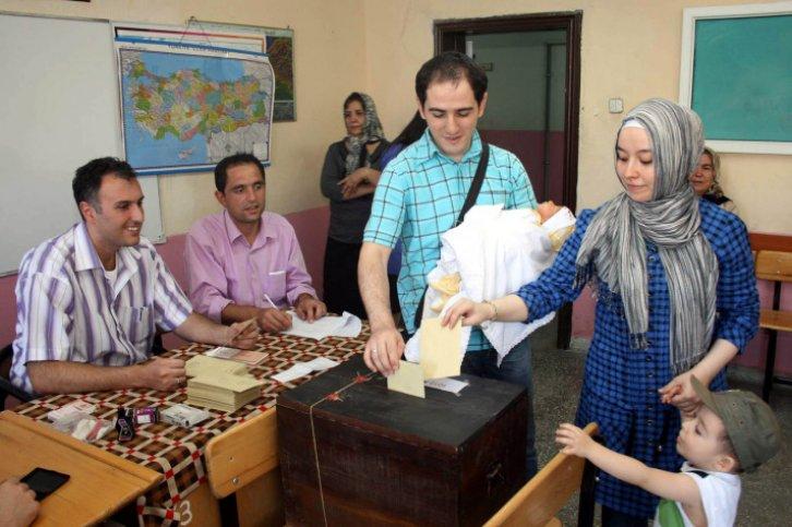 Türkiye referandum için sandık başında - Resim 28
