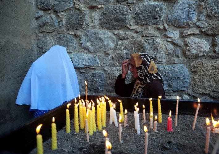 Van Akdamar'da 95 yıl sonra ilk ayin - Resim 10
