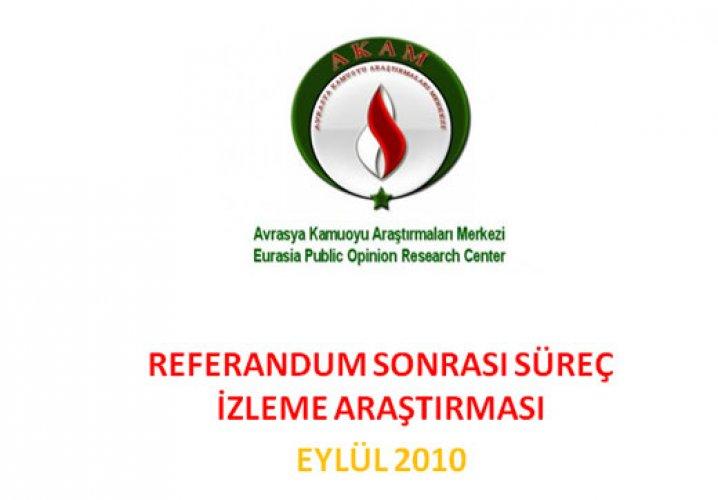 Referandum sonrası ilk anket 