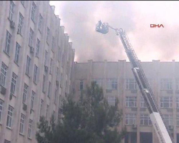 Uludağ Üniversitesi Hastanesi'nde yangın - Resim 8