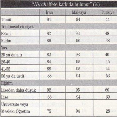 7 Müslüman ülkenin karşılaştırılması  - Resim 23