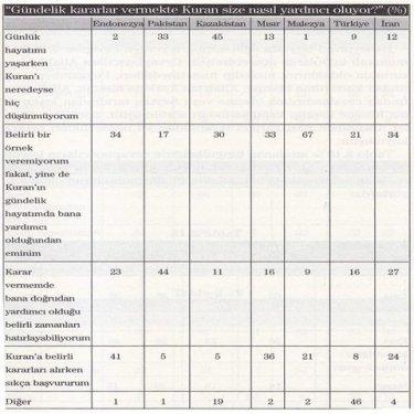 7 Müslüman ülkenin karşılaştırılması  - Resim 15