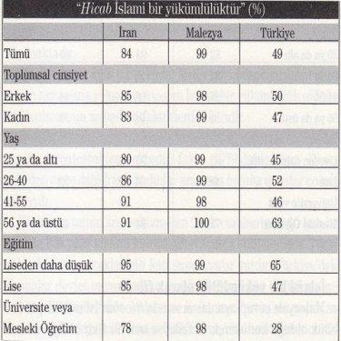 7 Müslüman ülkenin karşılaştırılması  - Resim 22