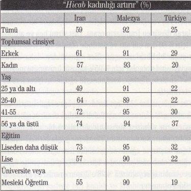 7 Müslüman ülkenin karşılaştırılması  - Resim 21