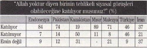 7 Müslüman ülkenin karşılaştırılması  - Resim 19