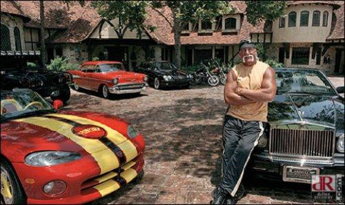 Ünlülerin dudak uçuklatan arabaları