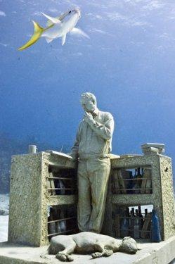 Dünyanın en büyük sualtı heykel müzesi - Resim 7