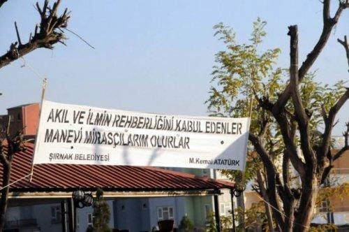 Şırnak Belediyesi Atatürk'ü böyle andı  - Resim 6