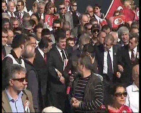 İzmir'deki Atatürk yürüyüşü - Resim 29