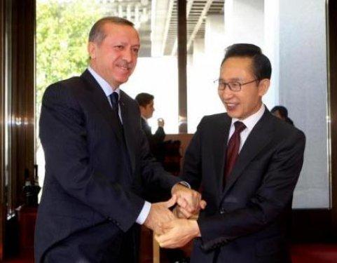 Erdoğan Güney Kore'de 