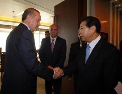 Erdoğan Güney Kore'de 