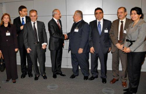 Kılıçdaroğlu - Talabani görüşmesinden kareler